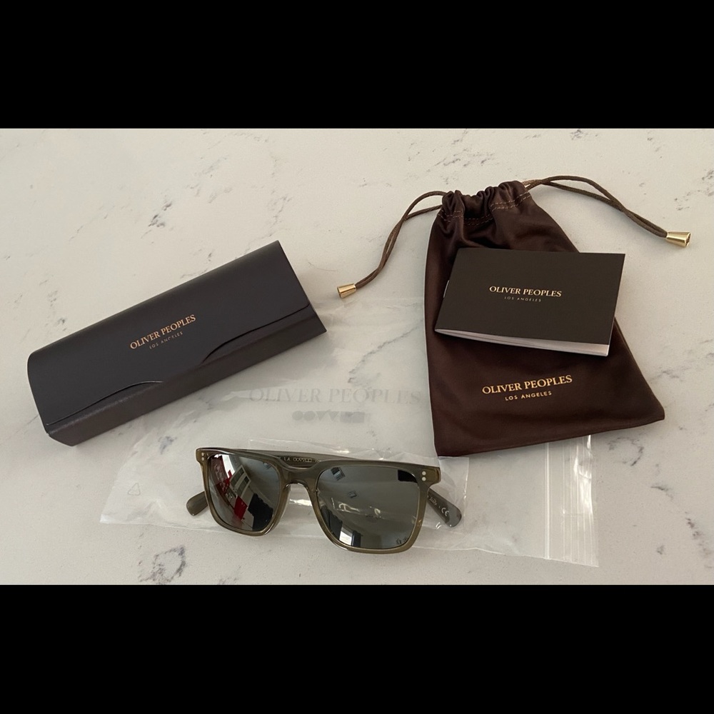 Oliver Peoples Lachman Sun Dusty Olive Sunglasses